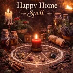 Happy Home Spell Candle